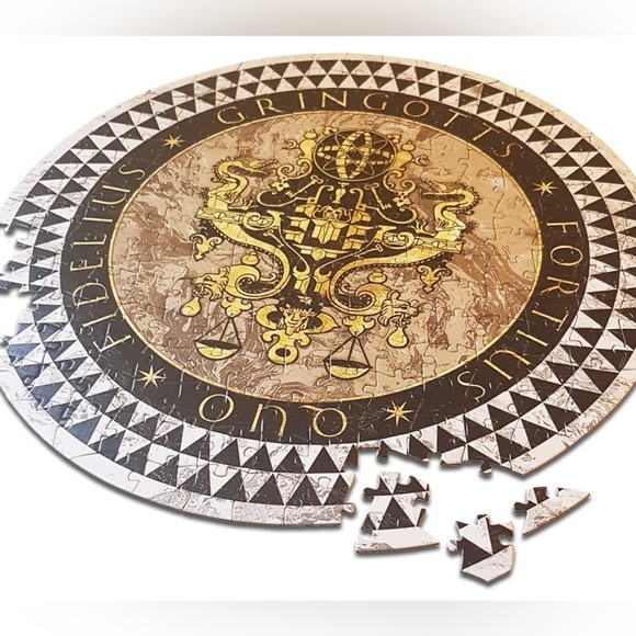 Harry Potter The Noble Collection Diagon Alley Signs. 5 x 200 pc Jigsaw Puzzles - Picture 5 of 6